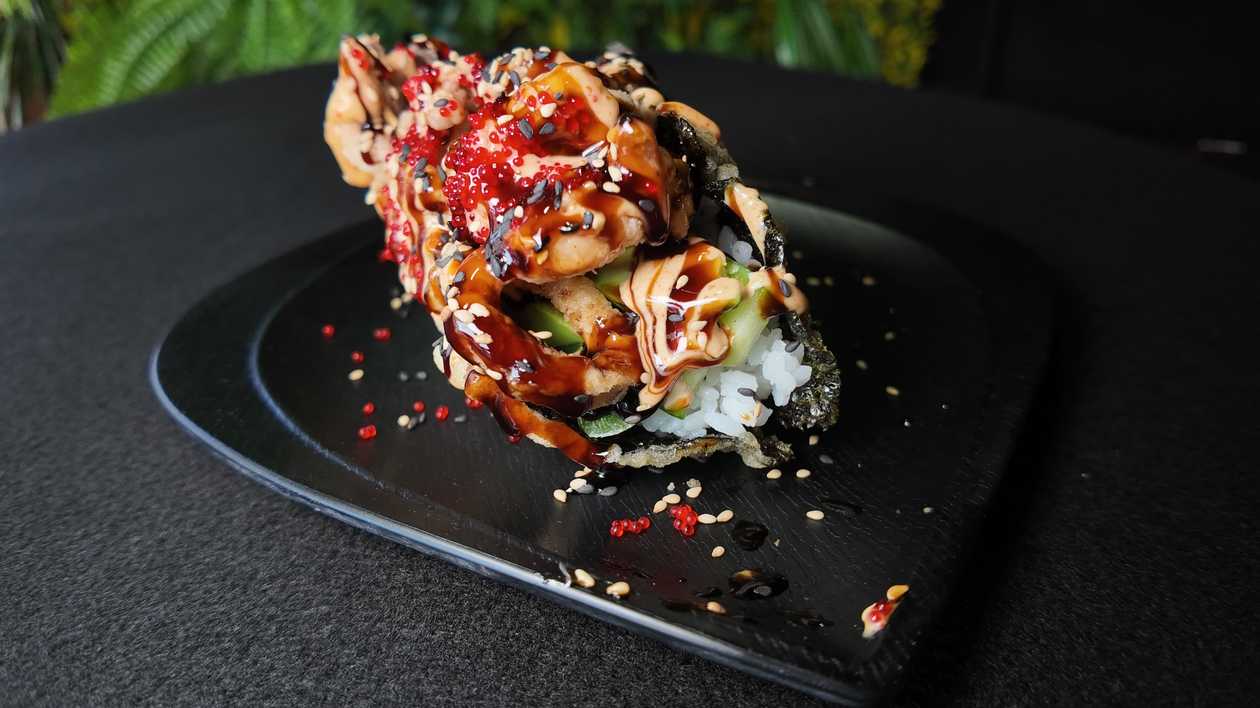 Copy of Σολομός Sashimi Nori Taco