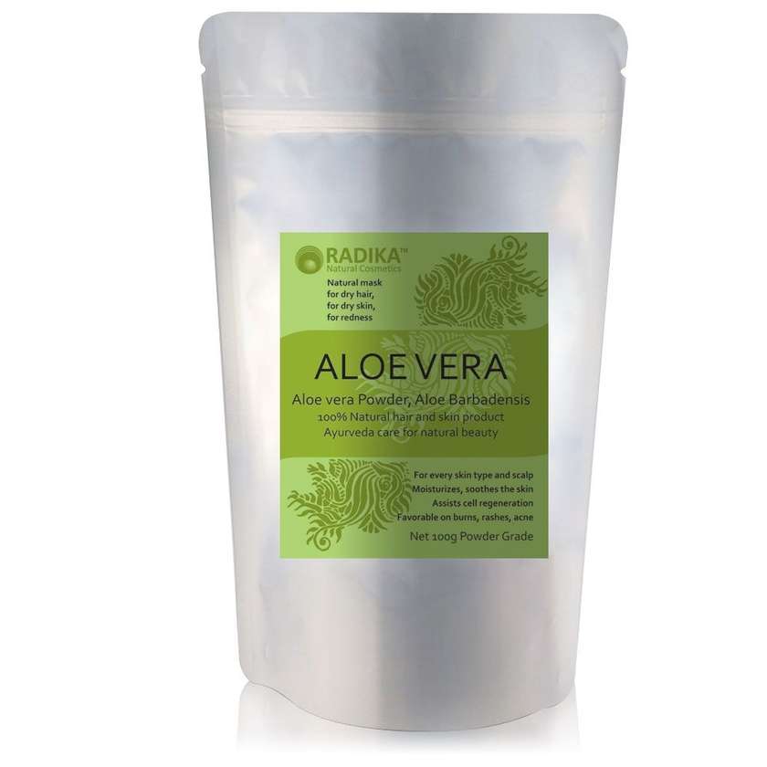 9993331 Aloe Vera Natural Powder, 100 g, Radika