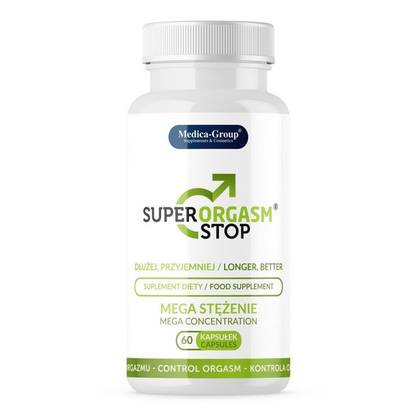 Super Orgasm Stop Capsules – Kontrola nad ejakuláciou a dlhšia výdrž 60 ks 259262