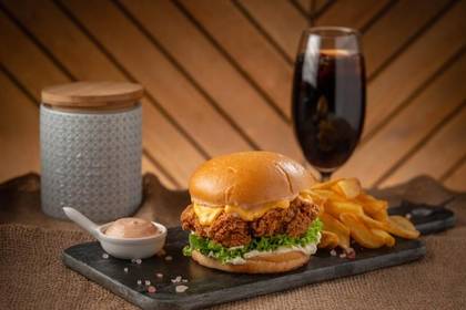 Crunchy Chicken Burger