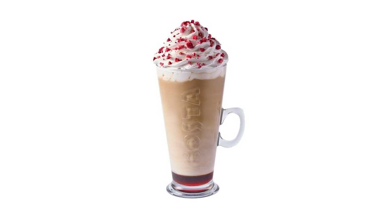 Malinowe Brownie Latte