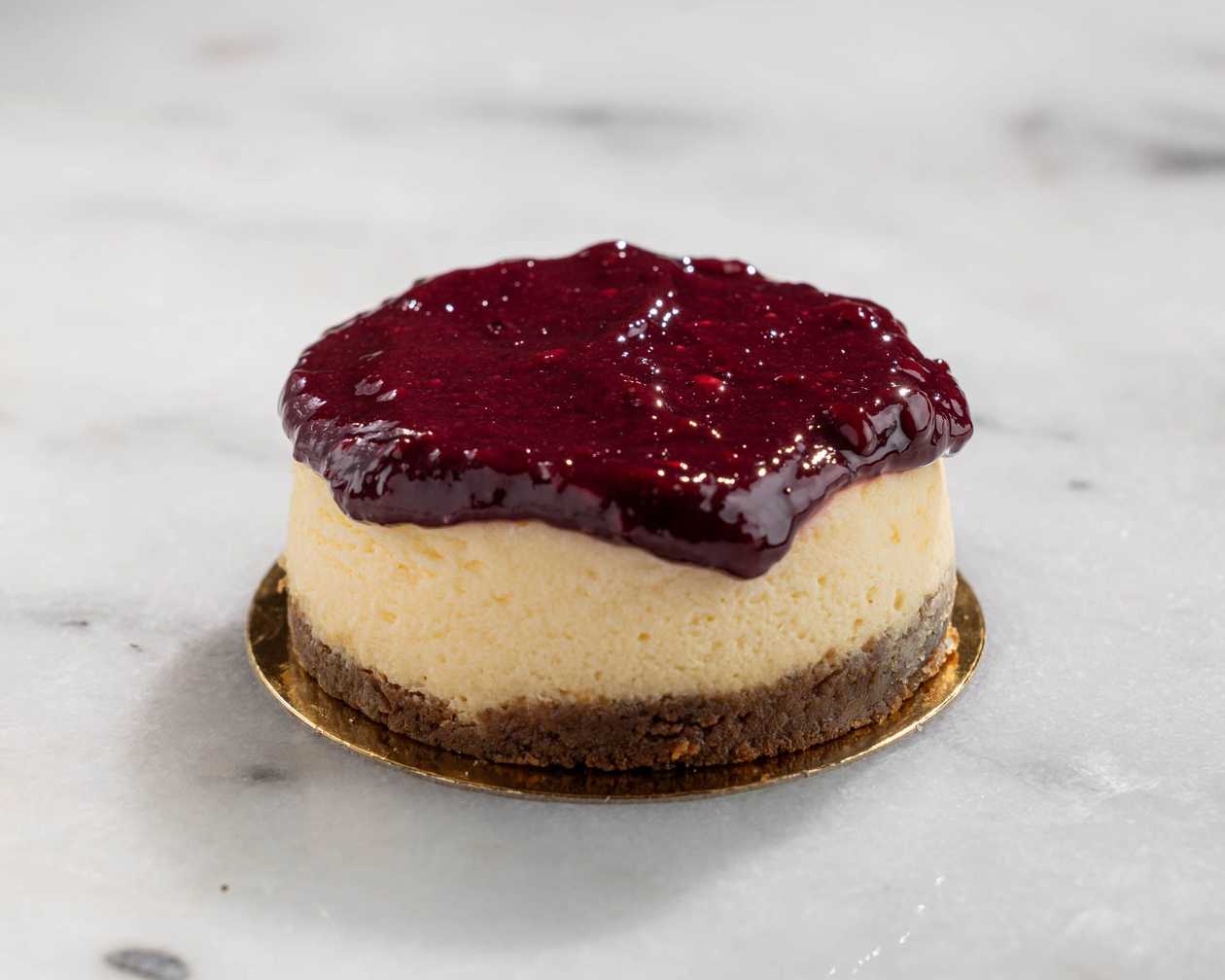 Cheesecake NY style frutos vermelhos