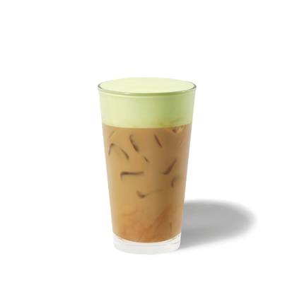 Iced Pistachio Flavour Latte