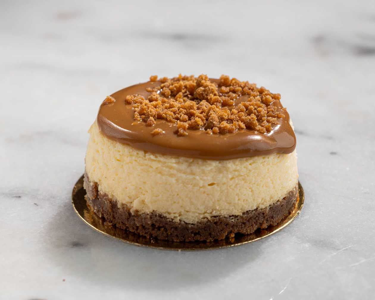 Cheesecake NY doce de leite speculos