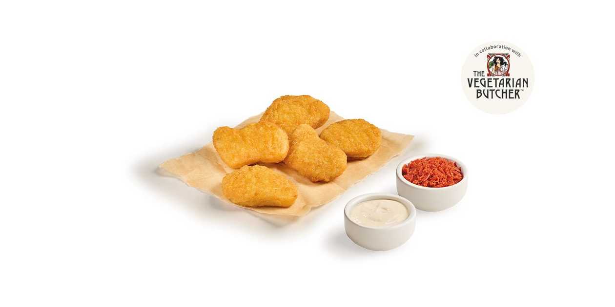 5 VEGE NUGGETSÓW DIP&CRUNCH