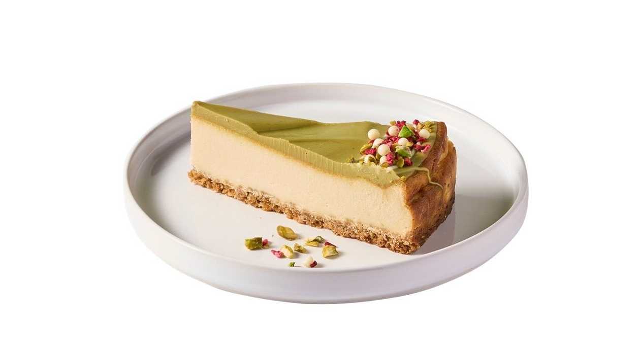 Sernik Baskijski Pistacjowy