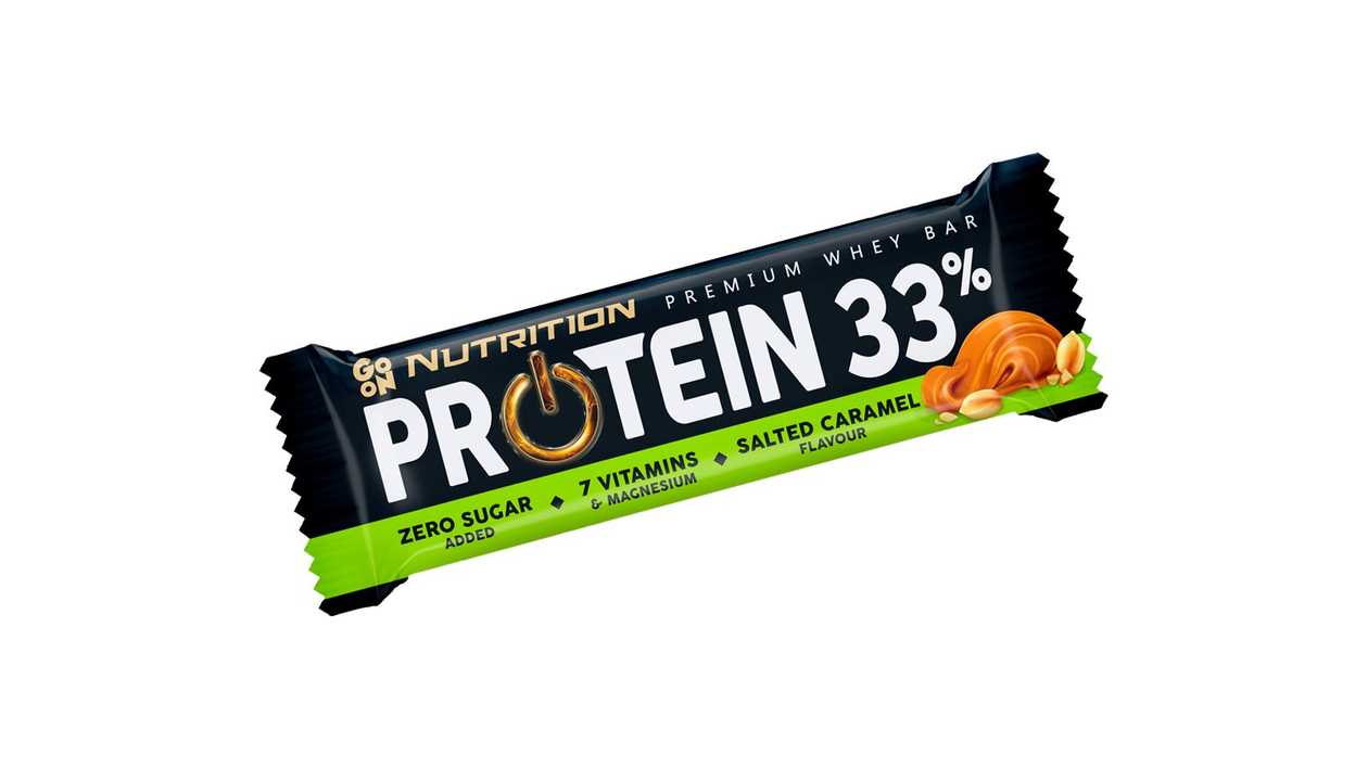 Protein Bar Go On Nutrition 33% Salted Caramel, 50g
