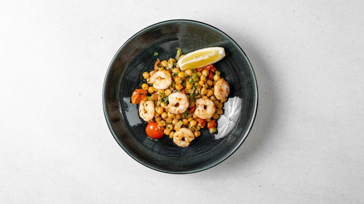 Insalata Gamberi e Ceci