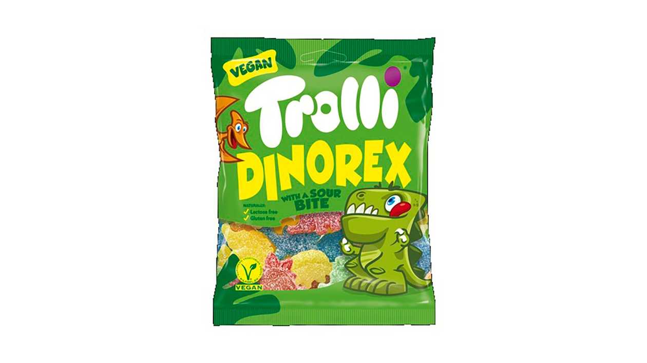 Jelly Candy Trolli Dinorex, 100g