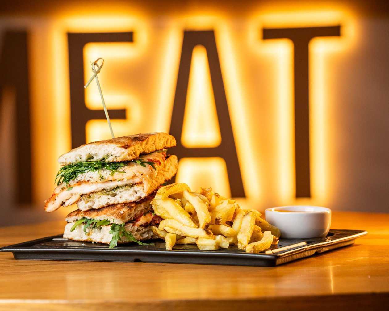 Sandwich Pollo Parmigiana