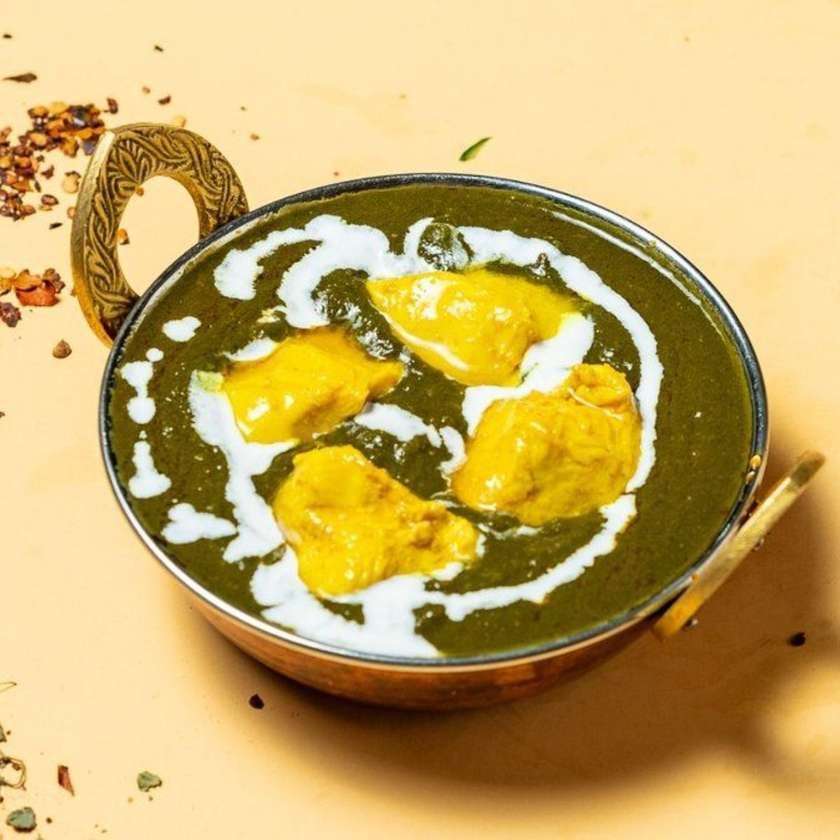 Chicken Palak Ghost