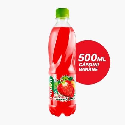 Prigat Capsuni si Banane - 500ml