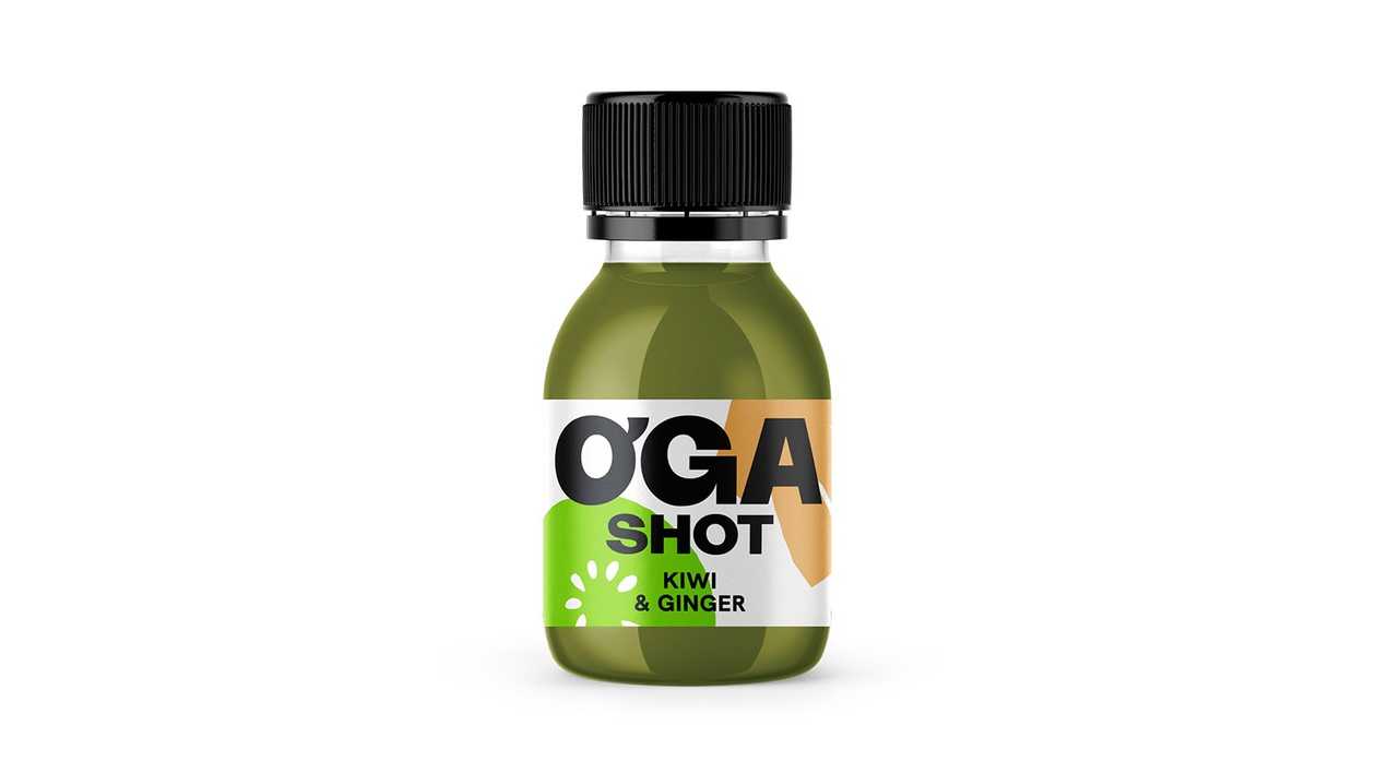 Kiwi and Ginger Shot Oga, 60ml