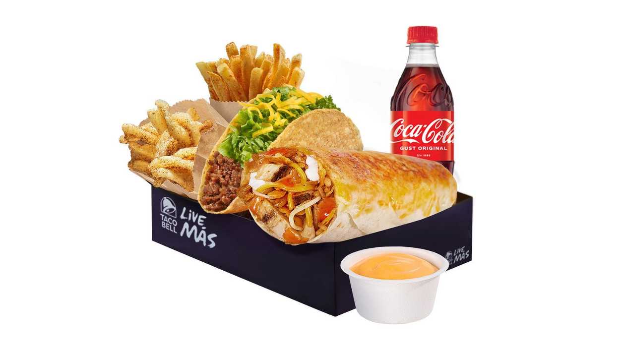 Box Nacho Cheese Drip Burrito (preț fără băutură)
