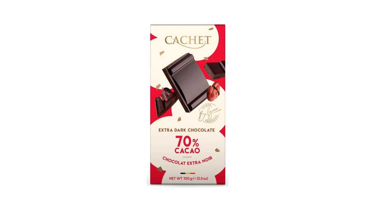 Dark Chocolate 70% Cachet, 100g