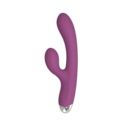 Luxusný duálny vibrátor králik Love - Purpurový 56-3012