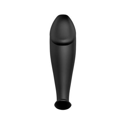 Smile Penis Anal Plug Black – Ergonomický silikónový análny kolík 05-0615