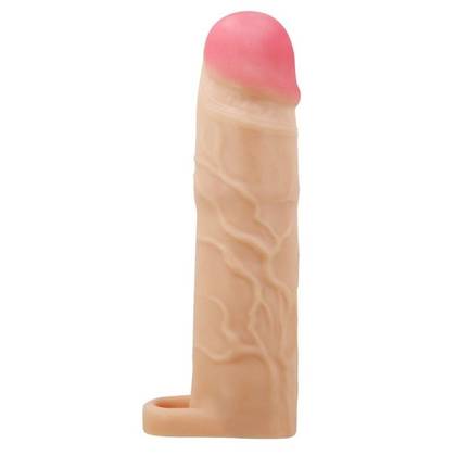 Realistický návlek na predĺženie penisu Real Flesh BIG Ectender – +7,6 cm 05-1600