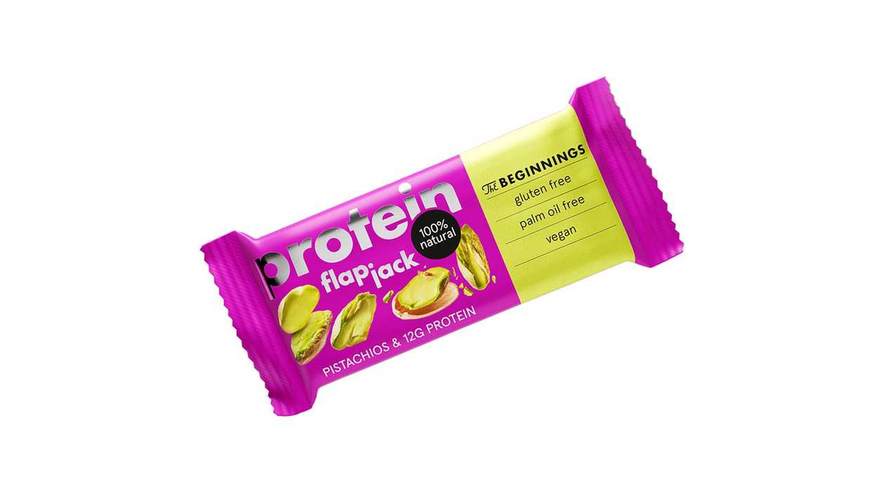 Protein Bar The Beginnings Flapjack Pistachio, 60g