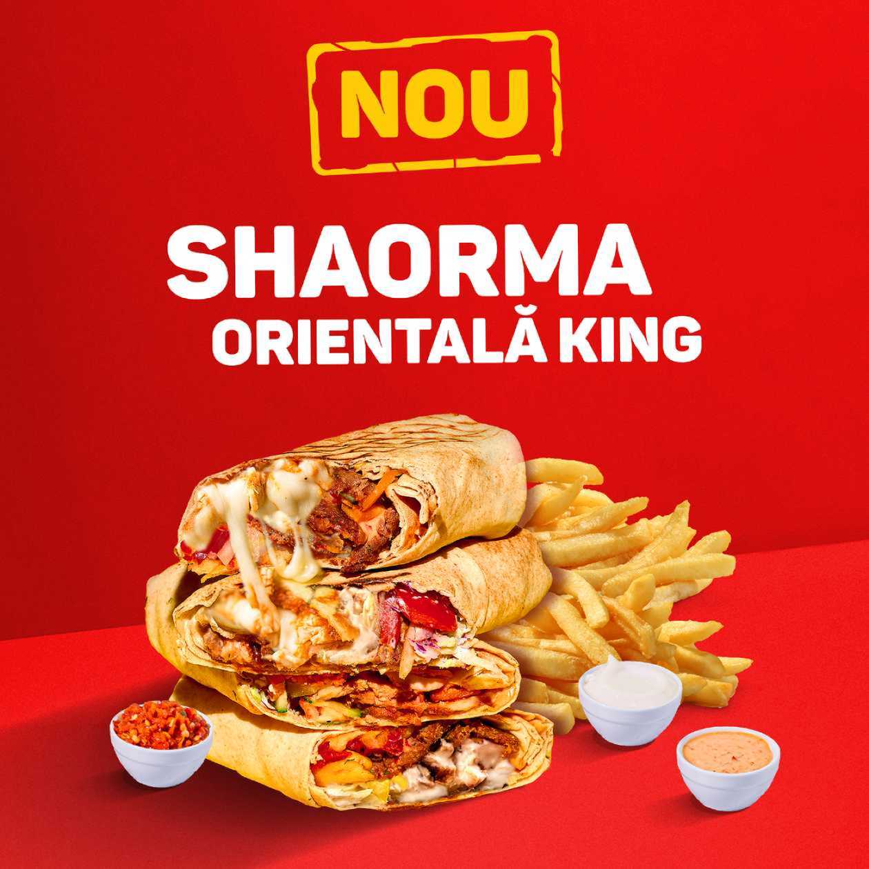 Shaorma Orientala King Farfurie