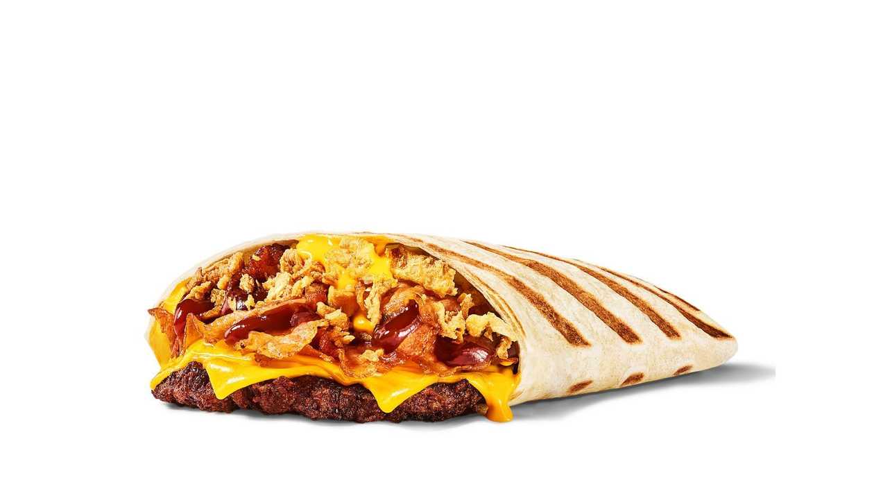 Cheesy BBQ Beef Tortilla