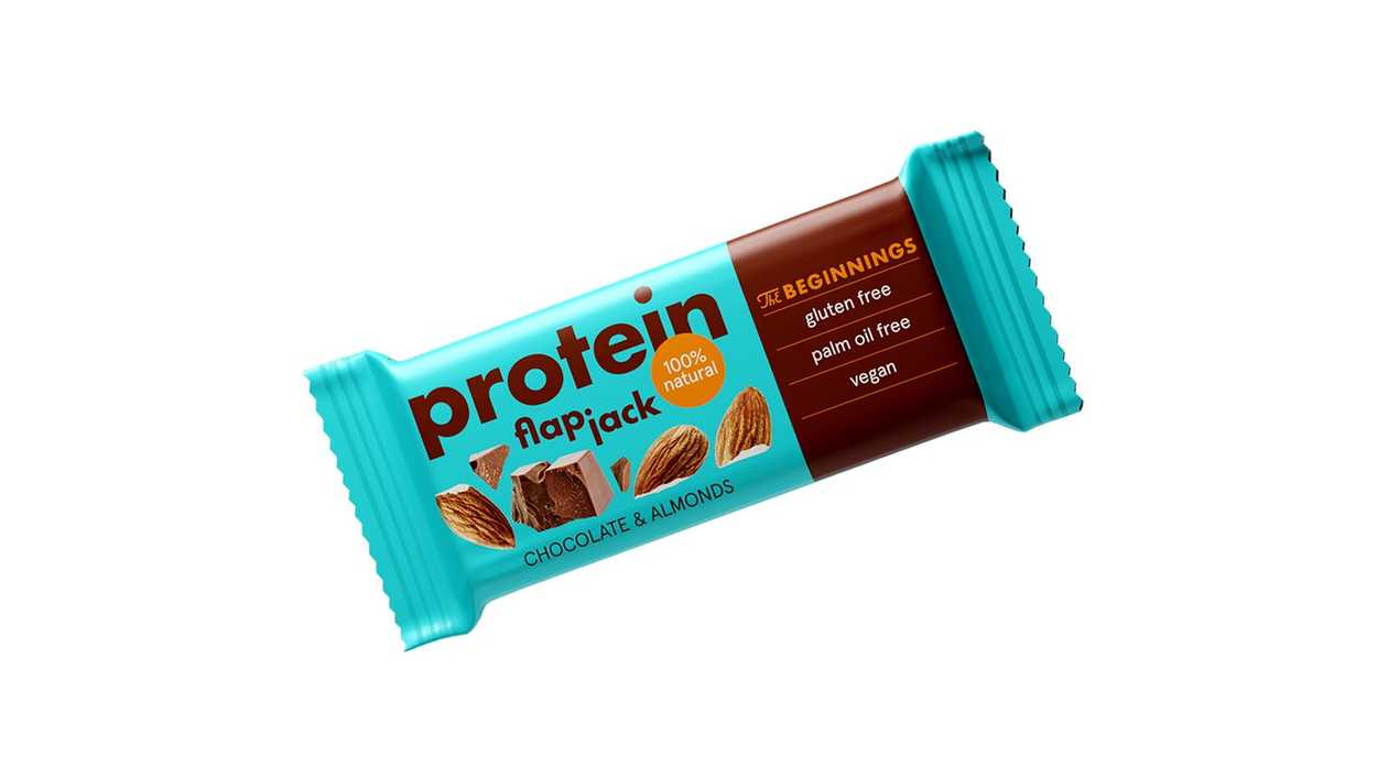 Protein Bar The Beginnings Flapjack Almond, 60g