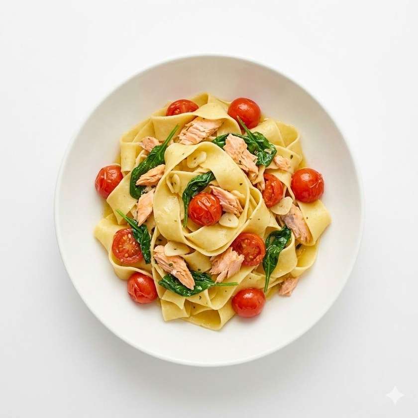 Pappardelle with Salmon