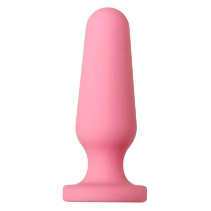Love Mini Plug Pink: Jemný ružový silikónový análny kolík (7,5 cm) 840839