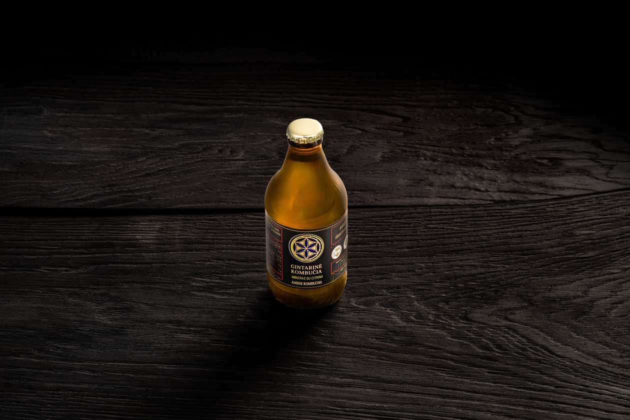Amber Kombucha Ginger with Lemon 0.3l