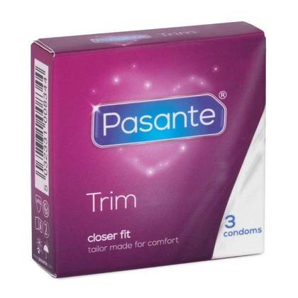 Kondómy menšie Trim 3ks