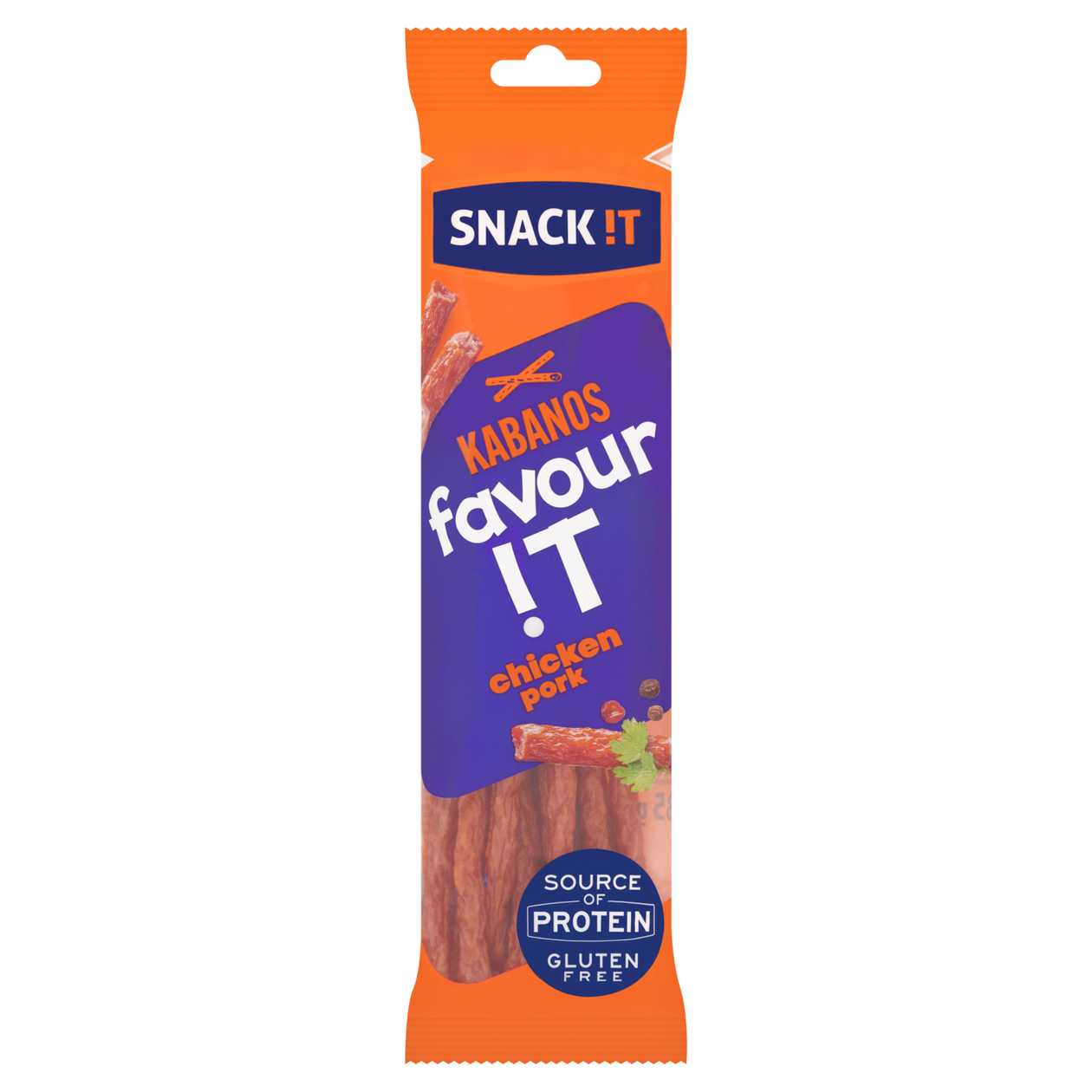 SNACK !T KABANOS FAV. KLO. Z KUR. VEP.MAS. BL 85 g