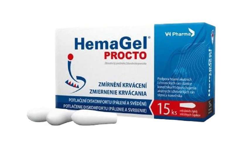 HemaGel PROCTO 15 rectal suppositories II