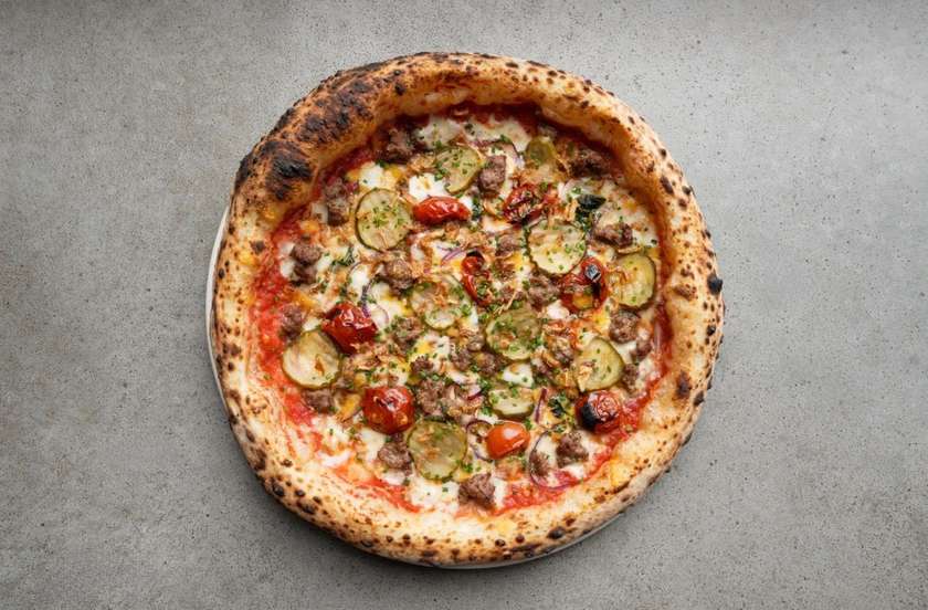 Cheeseburger Pizza (UUS!)