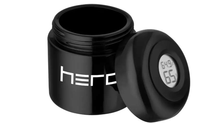 Pojemnik Szklany z higrometrem 100ml HERO