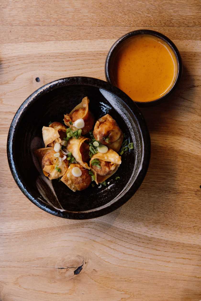 Fried - Wontons with pork and chicken 7pcs