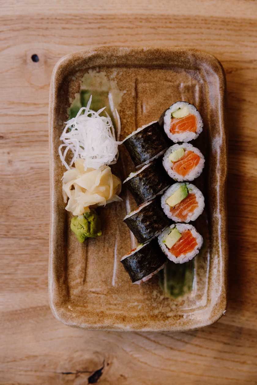 Hosomaki – Salmon and avocado