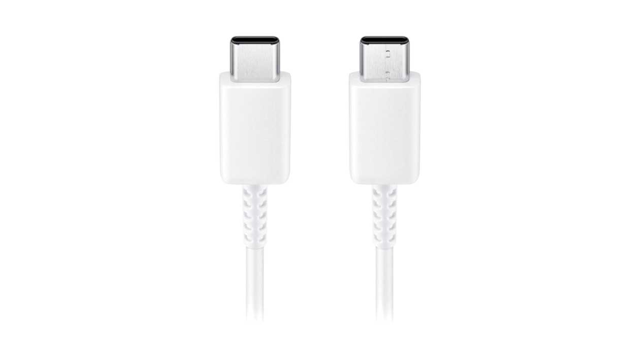 Cable USB-C to USB-C Samsung 3A 1m white bulk