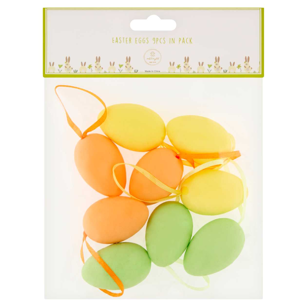 EASTER EGGS 9PCS IN