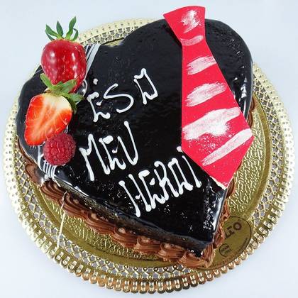 Coração de Chocolate do Pai