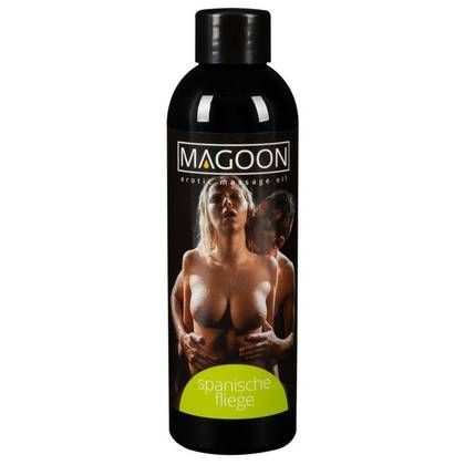 Erotický masážny olej Španielske mušky 200ml – Stimulačný