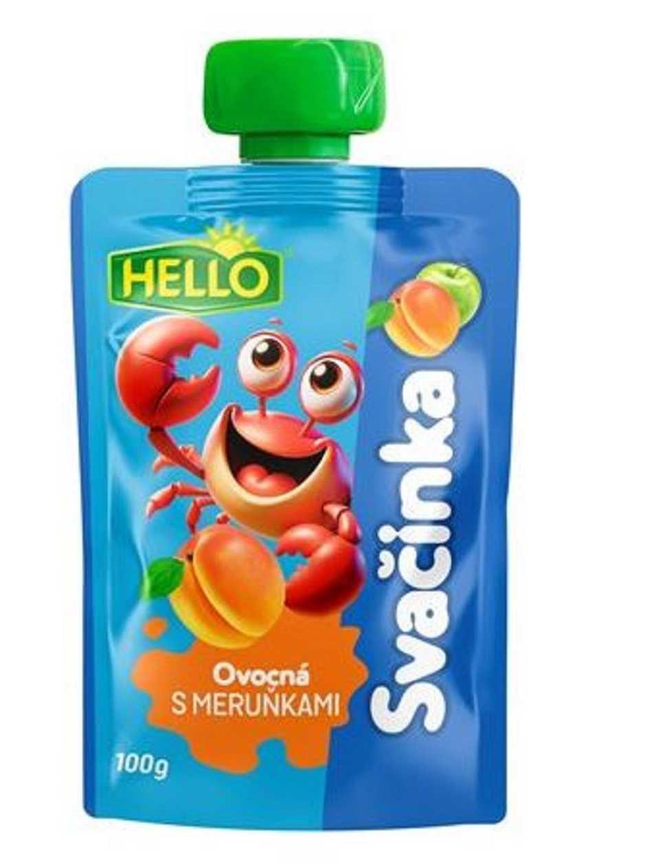 HELLO FRUIT POUCH APRICOT