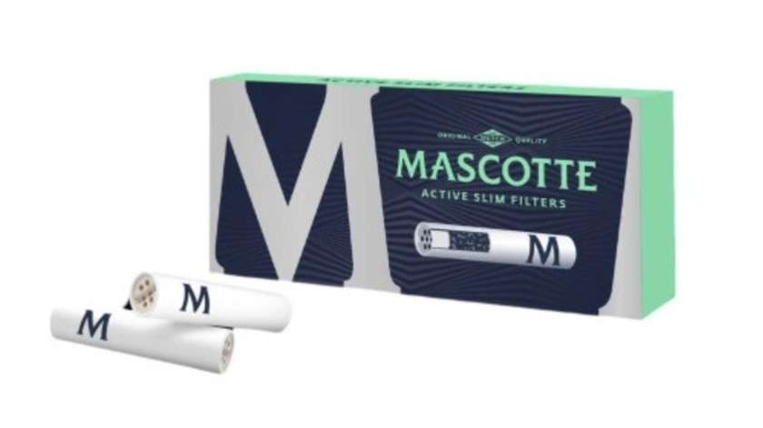 Filtry węglowe Active Mascotte 6 mm 10 szt.