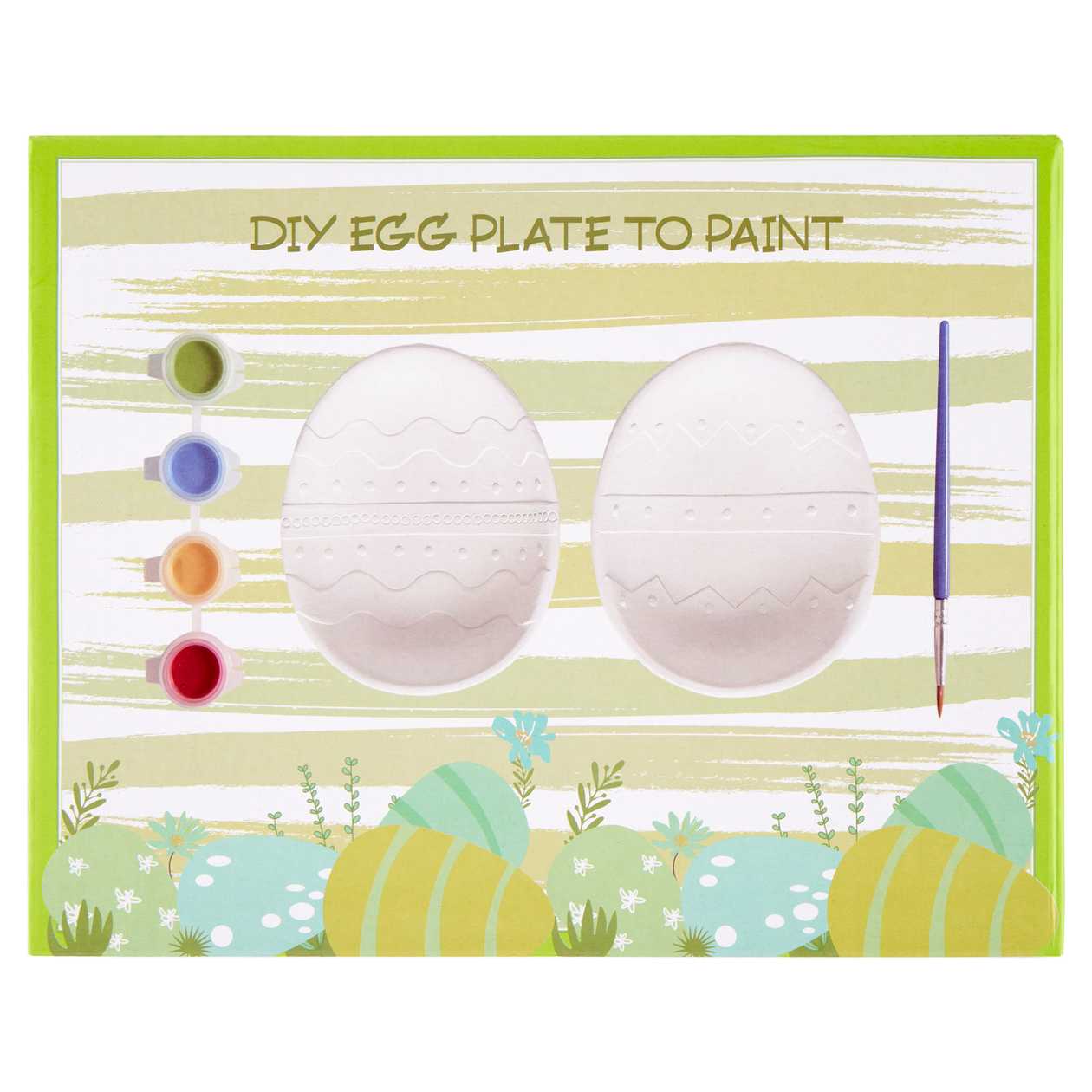 DIY EGG PLATE TO PAI