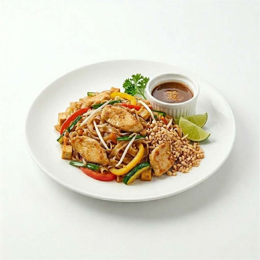 Pad Thai with Chicken