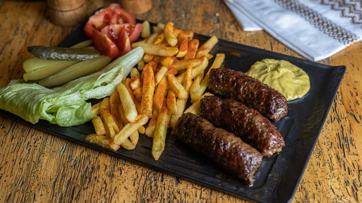 Halal Beef & Lamb Mici Platter