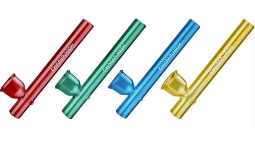 Lufka szklana Champ High 9 cm z młynkiem