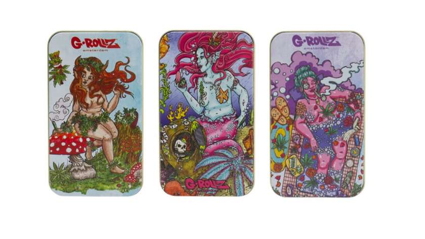 Pojemnik metalowy G-Rollz 11,5x6,5x2,8cm