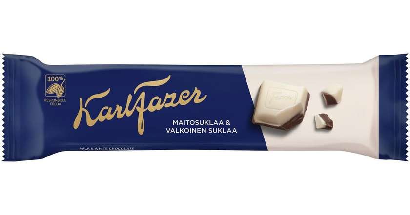 Karl Fazer piima-valge šok.batoon 38g