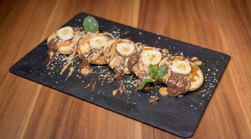 Pancake Banane, Nutella & Unt de arahide