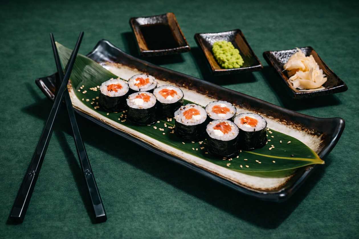 Lašišos philadelphia maki (8 vnt.)